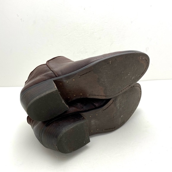 SAM Edelman Petty Ankle Chelsea Bootie in Dark Brown - Picture 10 of 10